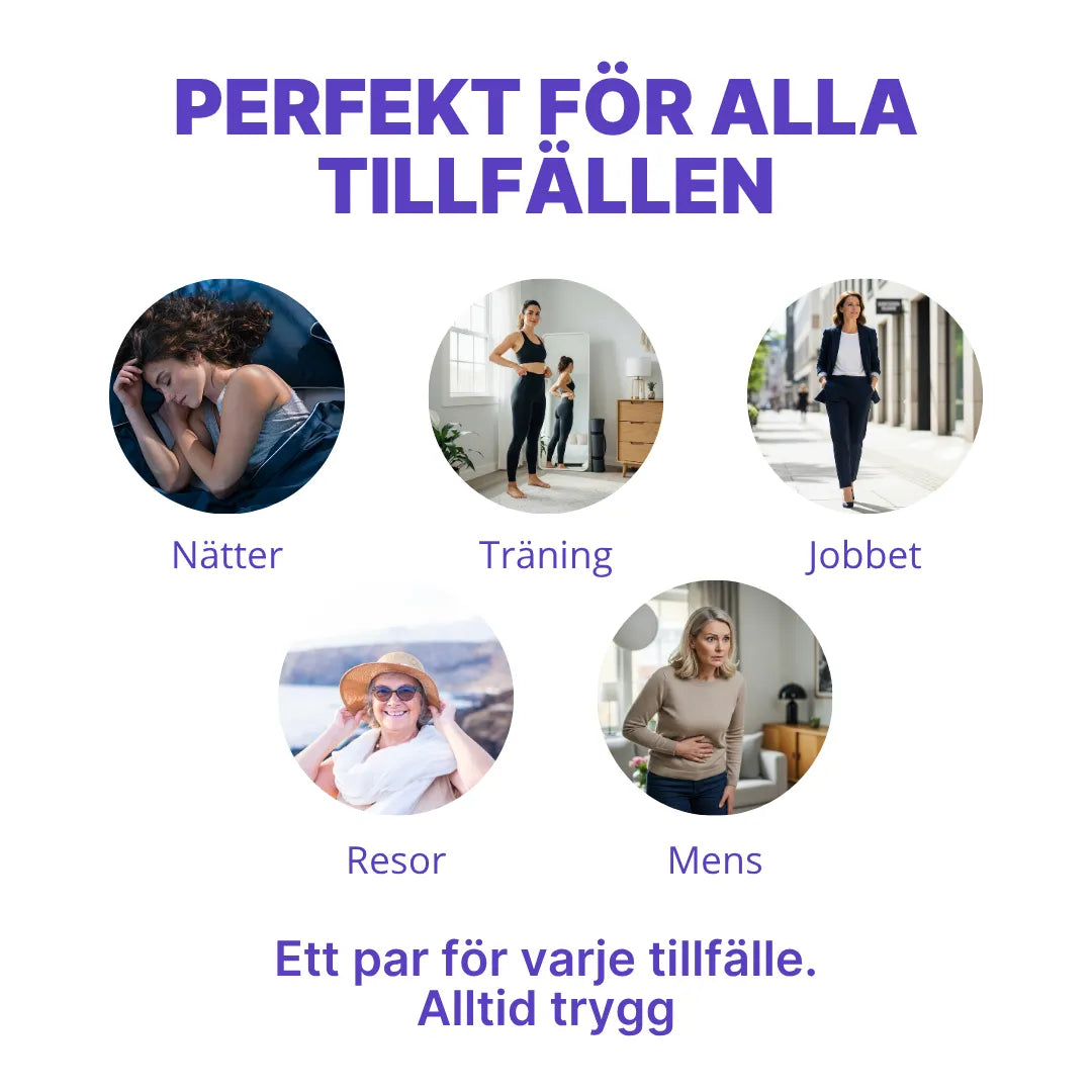 Noala Greta™ Läcksäkra absorberande trosor